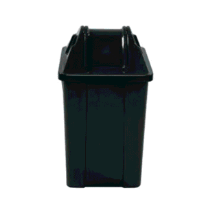 Cesto Tampa Basculante 60L Preto Q60P JSN