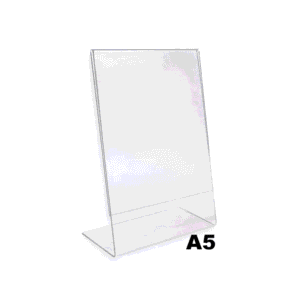 Display Plástico A5 Transparente