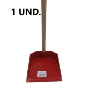 Pá para Lixo Base Plástica 60cm Pr com Cabo DSR