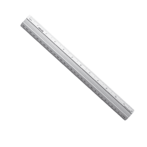 Régua 30cm Alumínio Jocar
